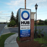 Hub Insurance - signs idaho falls