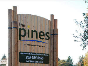 The Pines - signs idaho falls