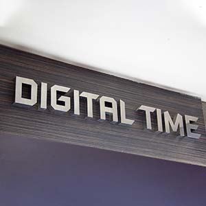 Digital Time - signs idaho falls