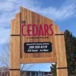 The Cedars Letter Sign - signs idaho falls
